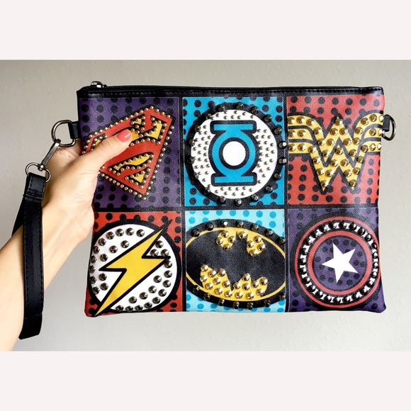Handbags - Wonder Woman Batman Super Man Marvel Handbag